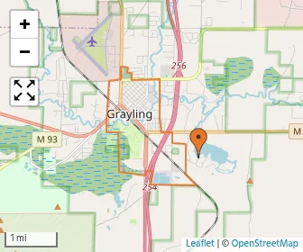 Area schools map