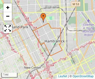 Area schools map