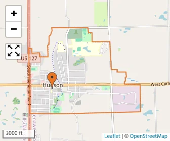Area schools map