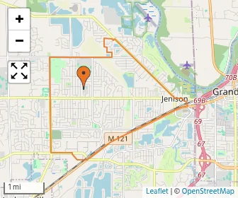 Area schools map