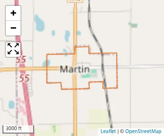 Area schools map