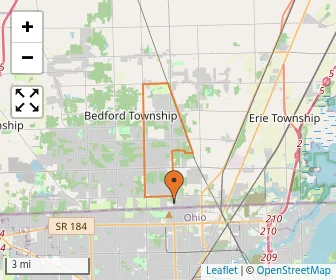 Area schools map