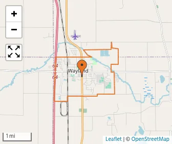 Area schools map