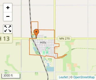Area schools map