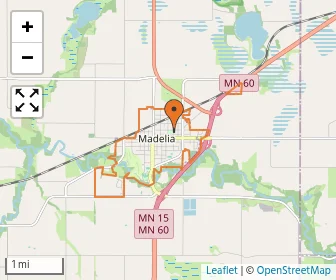 Area schools map