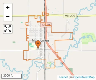 Area schools map