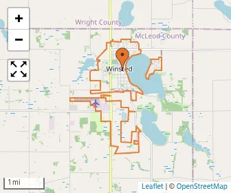 Area schools map