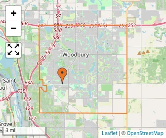Area schools map