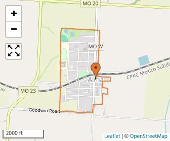 Area schools map
