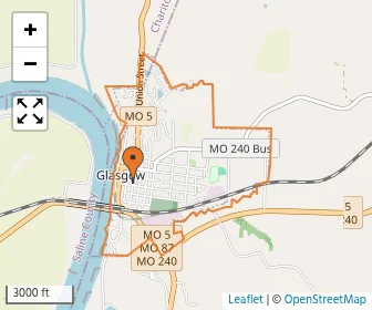 Area schools map