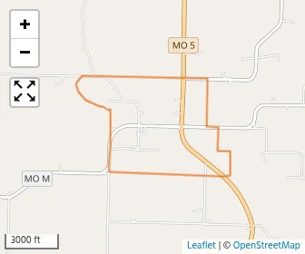 Area schools map