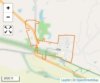 Area schools map