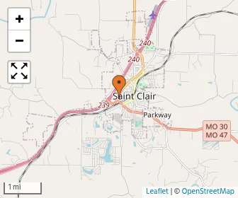 Area schools map