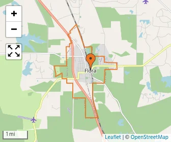 Area schools map