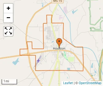 Area schools map