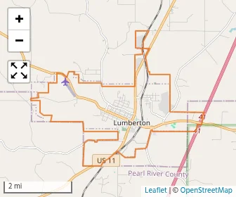 Area schools map