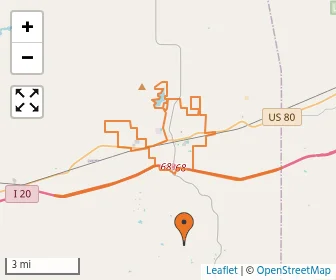 Area schools map