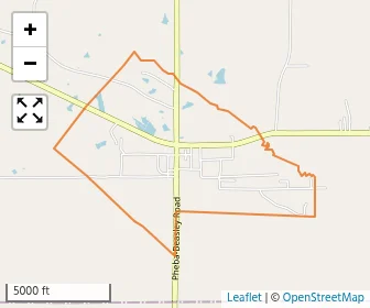 Area schools map