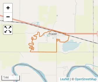 Area schools map