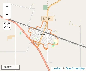Area schools map
