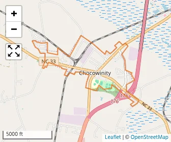 Area schools map