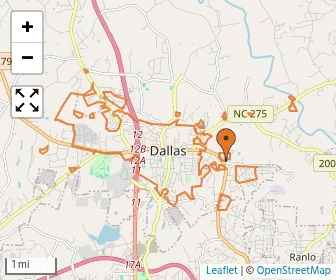 Area schools map
