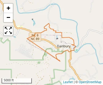 Area schools map