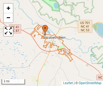 Area schools map