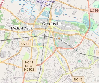Area schools map