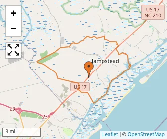 Area schools map