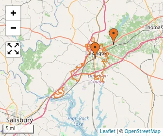 Area schools map
