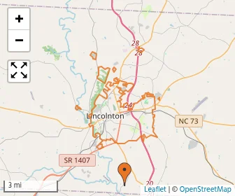 Area schools map