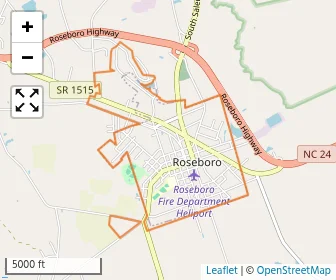Area schools map
