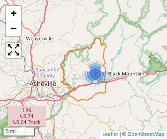 Area schools map