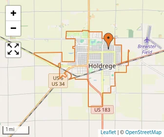 Area schools map