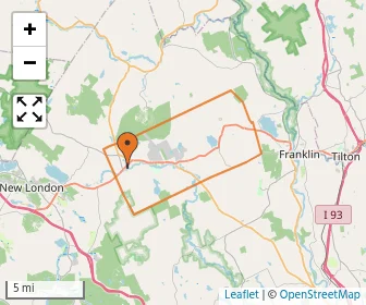 Area schools map