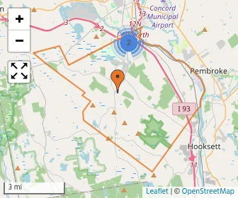Area schools map