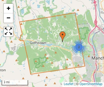 Area schools map