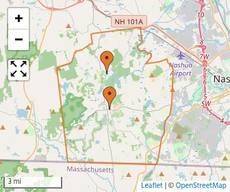 Area schools map