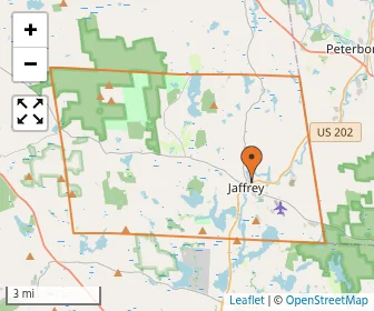 Area schools map