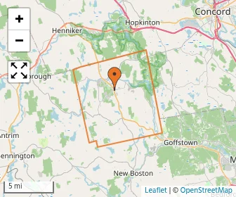 Area schools map