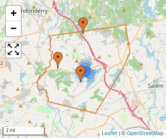 Area schools map