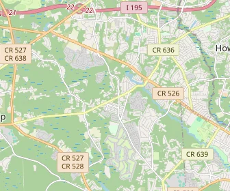Area schools map