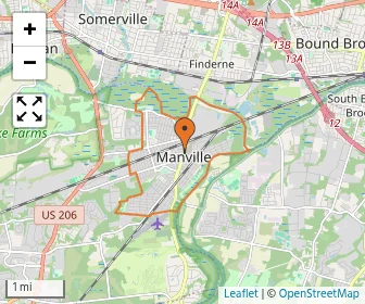 Area schools map
