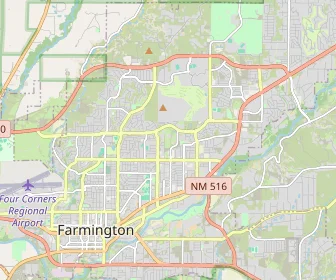 Area schools map