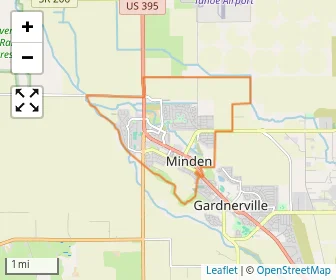 Area schools map
