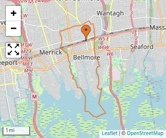 Area schools map