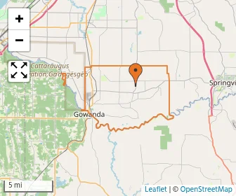 Area schools map