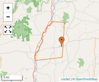 Area schools map