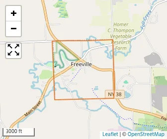 Area schools map